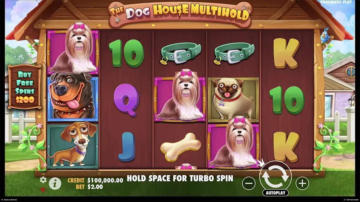 Правила игры в the Dog house Multihold
